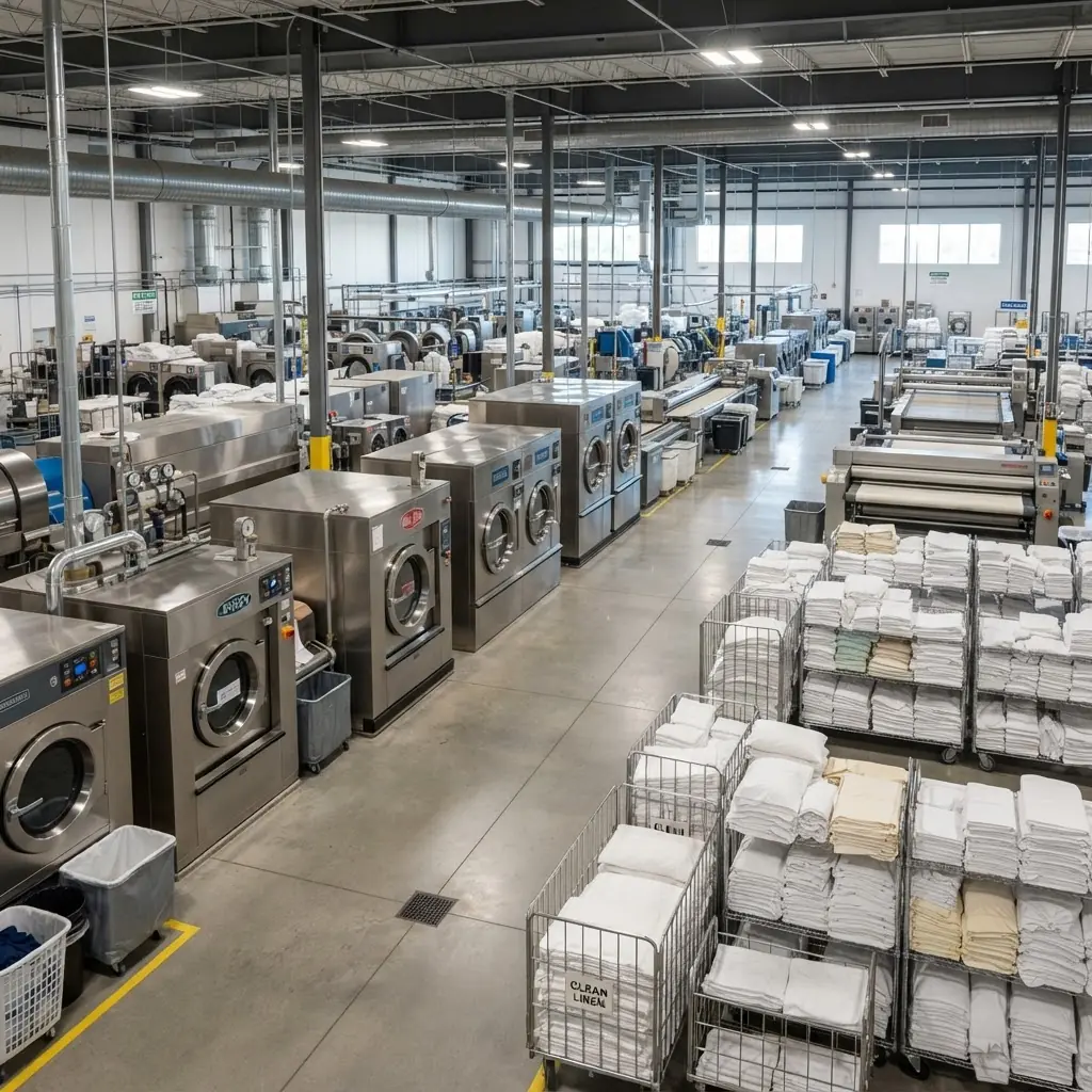 Industrial washers for commercial laundry in Montréal